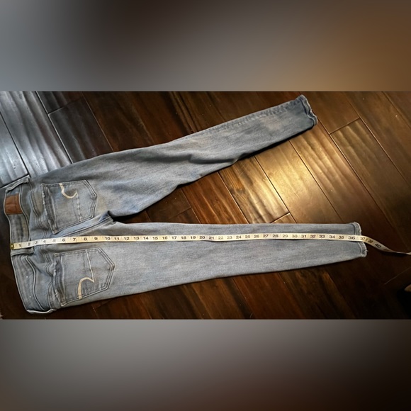 American Eagle Outfitter women’s jeans / jegging‘s super super stretch size 4 - Picture 11 of 12